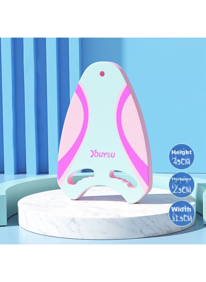 Youyou Floating Board For Children And Adults, Beginner's Buoyancy Kickboard, Professional Swimming Pool Auxiliary Equipment, 9910 Pink And Blue - Image 1