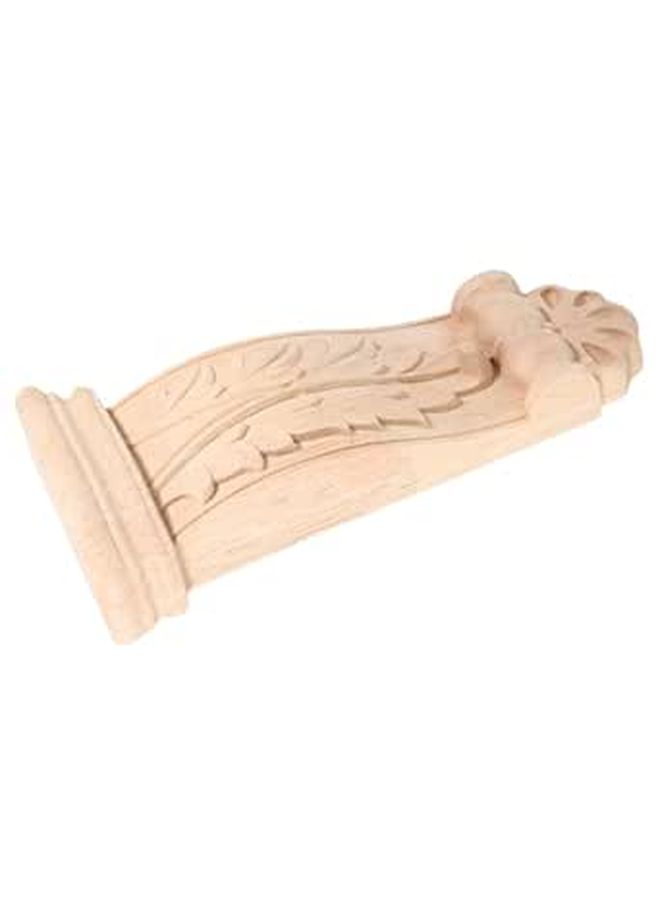 قوس خشبي غير مدهوش على الطراز الروماني مقاس 8x17x3 سم لدعم عتب الباب الزخرفي - Image 1