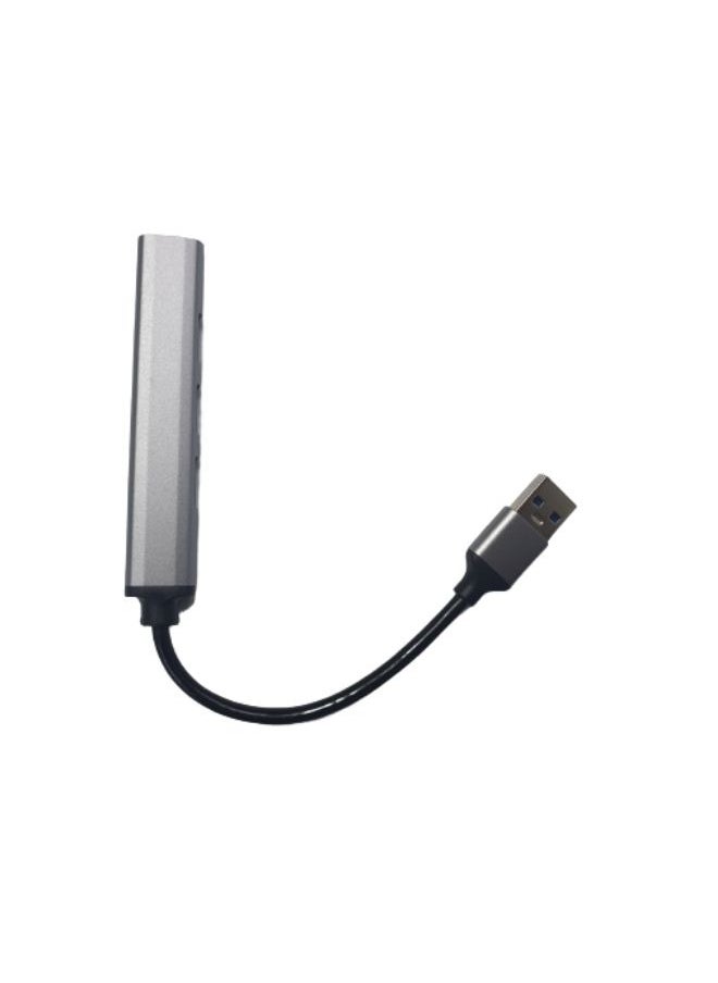 XLT - Ultra Slim USB 3.0 Hub with 4 Ports for Laptop Notebook PC Mouse Keyboard - Image 1