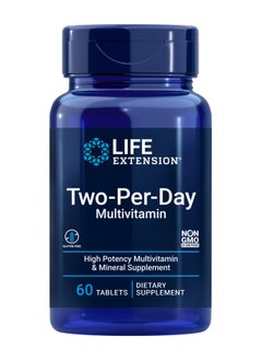 لايف إكستنشن أقراص Two-Per-Day،‏ 60 قرص 
