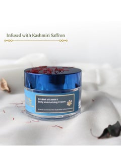 Blue Nectar Anti Aging Cream for Women for Wrinkles & Fine Lines with Plant Based Vitamin C & Vitamin E (14 Herbs, 50g)  - Image 4