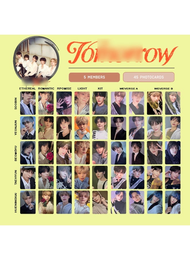 NIBEMINENT 9 Pcs Kpop TXT - BEOMGYU TOMORROW MINISODE3 Lomo Cards Card For Fans Collection Gifts - Image 2