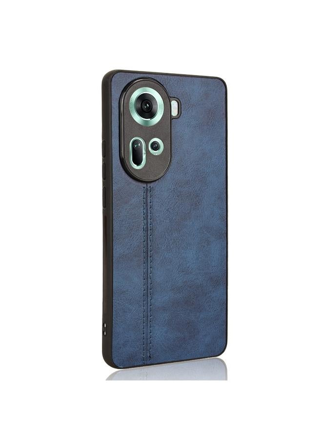اس-توب جراب لهاتف OPPO Reno 11 5G غطاء خلفي بخياطة بنمط بقرة عالمي - Image 3