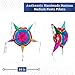 FIESTA WRAPS Mexican Piata Medium 26 inches Authentic Handmade Foldable Pinata for Birthday Party Piatas para Cumpleaos Fiesta Piniata Mexican Star Pinata Cinco de Mayo Pinatas - Image 4