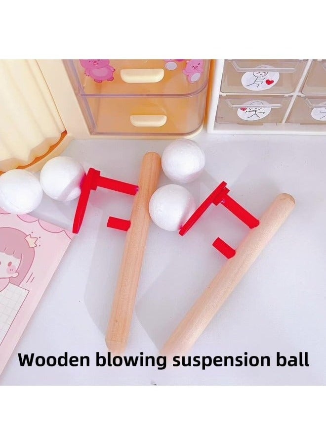 Wooden Toys Blow Hobbies Outdoor Fun Sports Toy Ball Foam Floating Ball