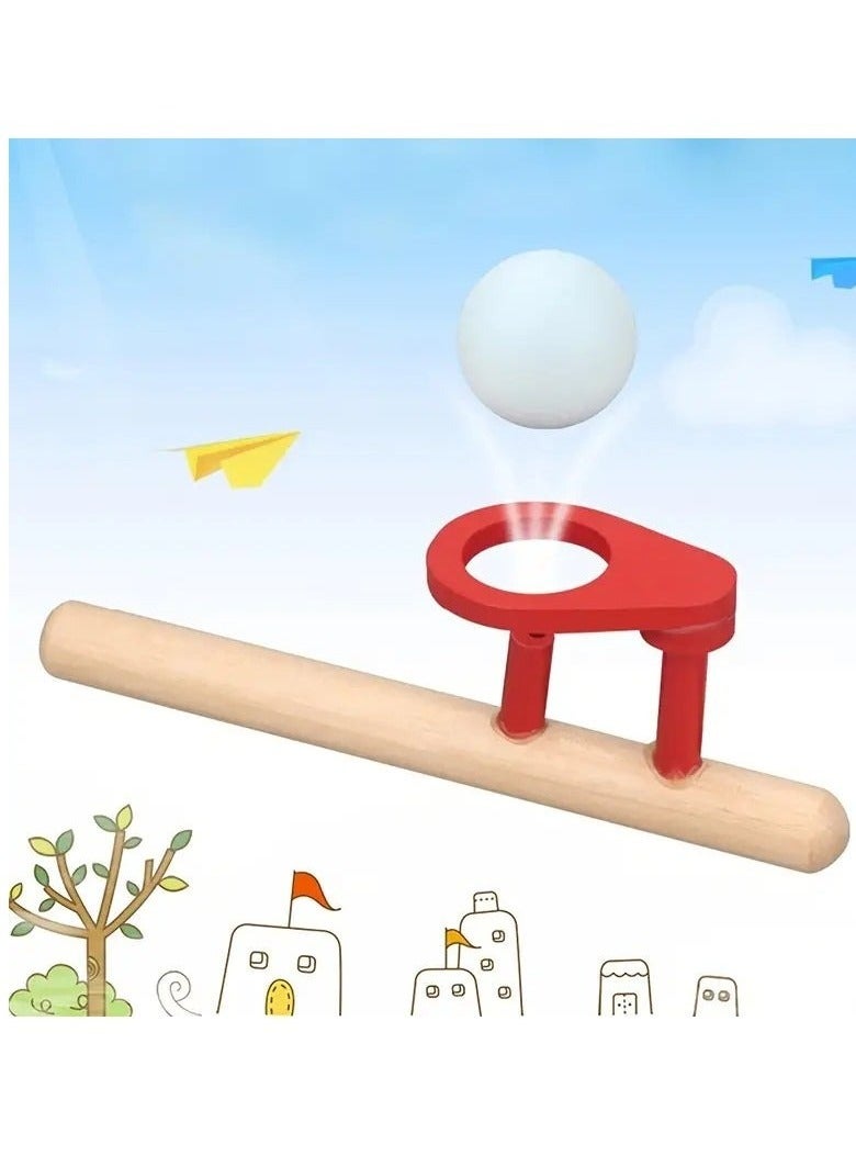 Wooden Toys Blow Hobbies Outdoor Fun Sports Toy Ball Foam Floating Ball