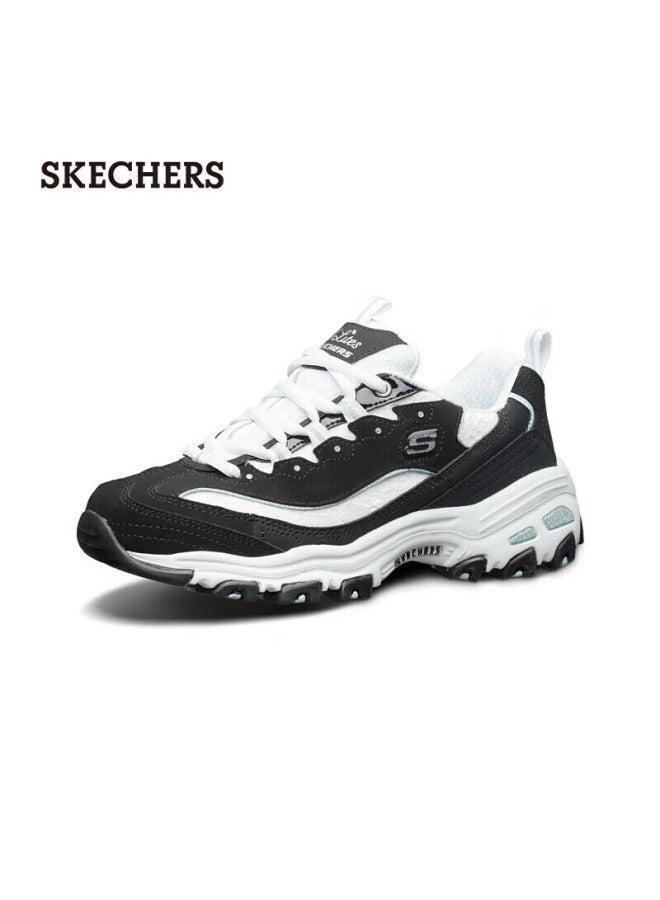 Skechers 520 Gift For Girlfriend, Women's Shoes, Summer Thick-soled Dad Shoes, Breathable Panda Shoes, Soft-soled Casual Sneakers, 11959 - Image 2