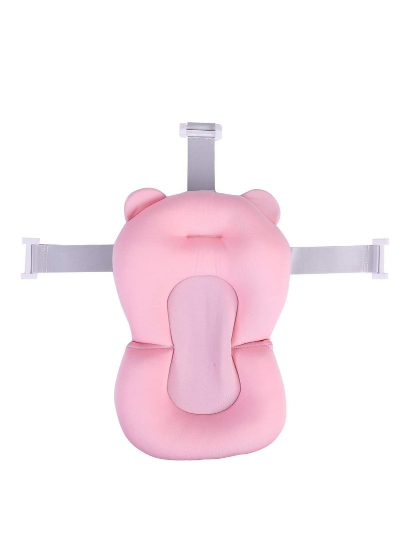 Gonice - Baby Bath Pad, Infant Bath Support Seat Cushion, Soft Adjustable Non-Slip Baby Bath Pillow - Image 1