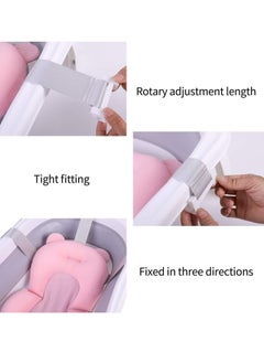 Gonice Baby Bath Pad, Infant Bath Support Seat Cushion, Soft Adjustable Non-Slip Baby Bath Pillow  - Image 3
