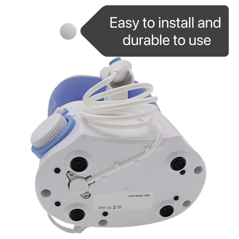Yooreps Replacement Hose and Handle Parts Compatible with Waterpik Replacement Parts - Waterpik Water Flosser WP-100 WP-140 WP-150 WP-900 Series Oral Irrigator, Oral Hygiene Accessories - Image 4