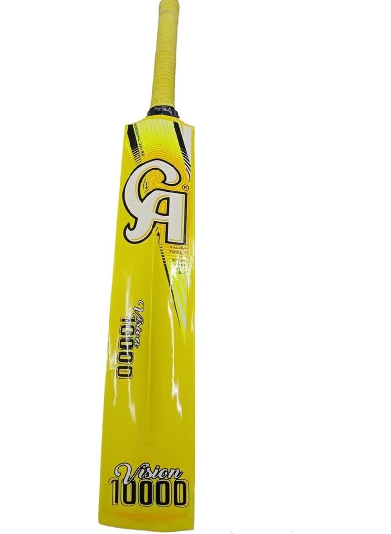 CA Vision 10000 Cricket Bat for Tennis Ball & Tape Ball - Image 1