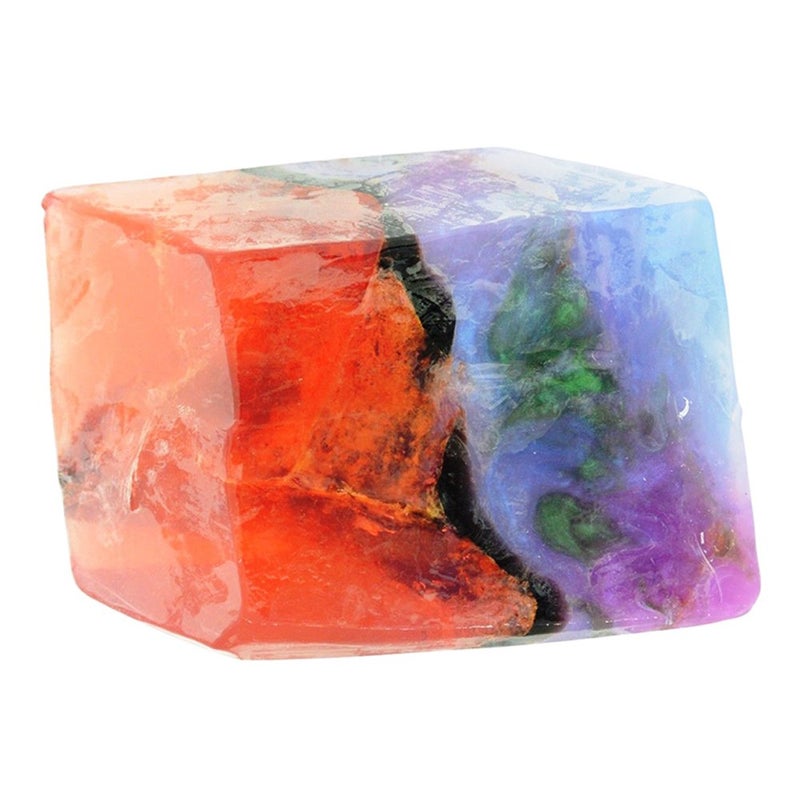 SoapRocks TS Pink FireOpal Soap that looks like a Rock ~ 6 oz. Gem Rocks Birthstone JabÃ³n Gemstone - Image 2