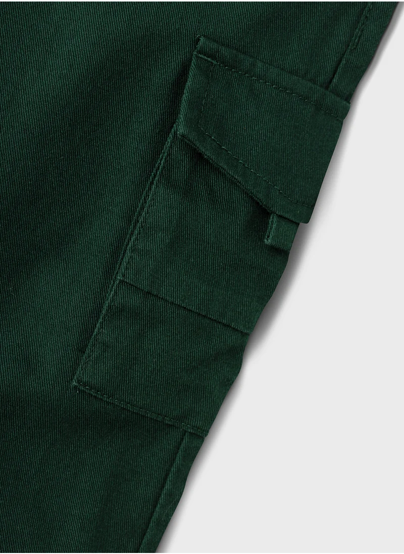 نيم ات Kids Pocket Detail Straight Pants