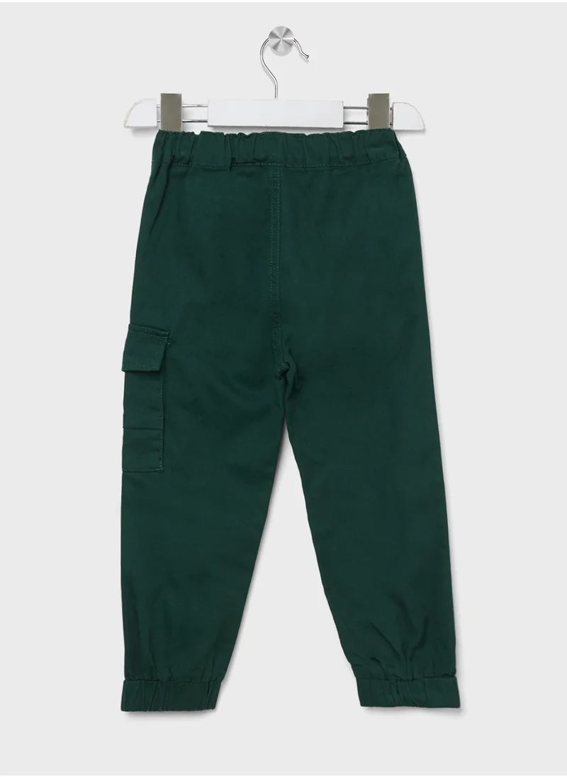 نيم ات Kids Pocket Detail Straight Pants