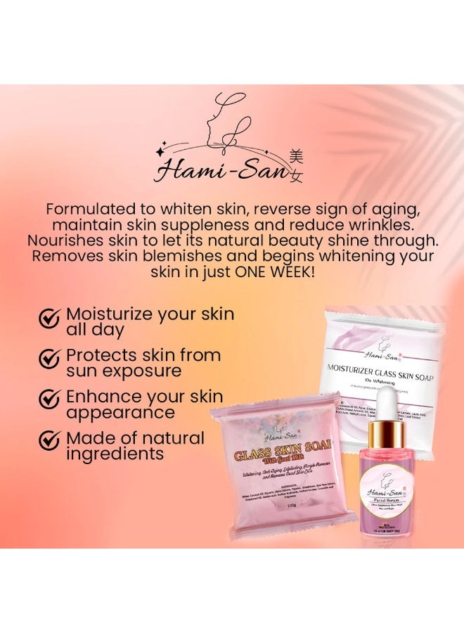 Hami-San Glow with Confidence Using the Hami-San Best Trio Set for Brighter and Healthier Skin - Image 5