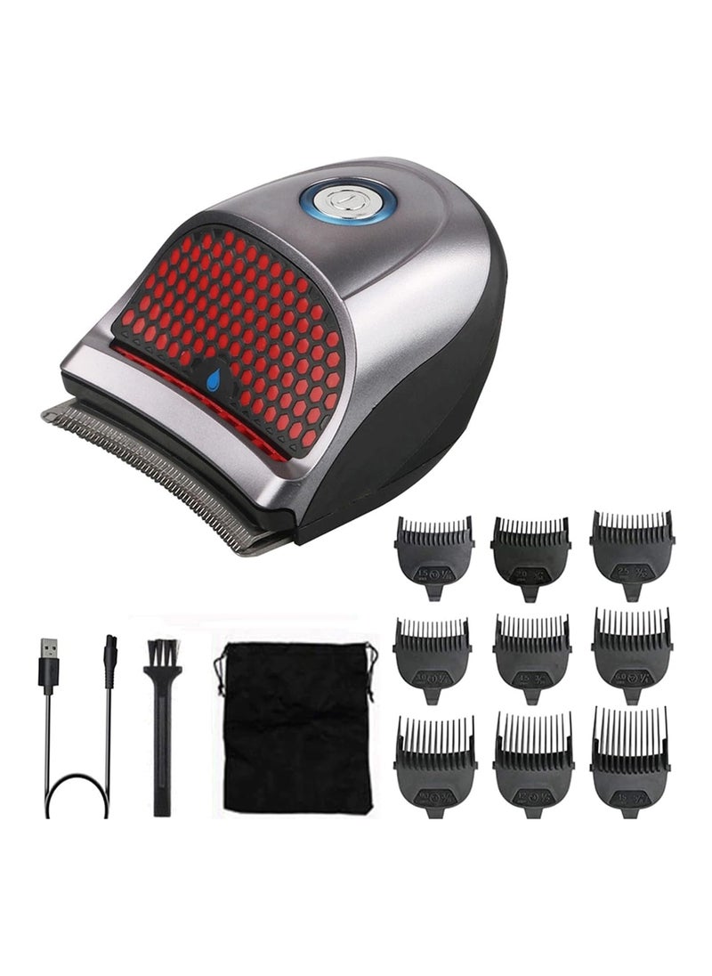 SYOSI - Shortcut Hair Clippers Self-Haircut Kit for Men - Cordless Electric Trimmer with 9 Combs - USB Rechargeable Professional Hair Cutting Machine - Image 1