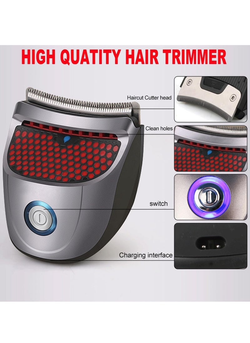 SYOSI - Shortcut Hair Clippers Self-Haircut Kit for Men - Cordless Electric Trimmer with 9 Combs - USB Rechargeable Professional Hair Cutting Machine - Image 1