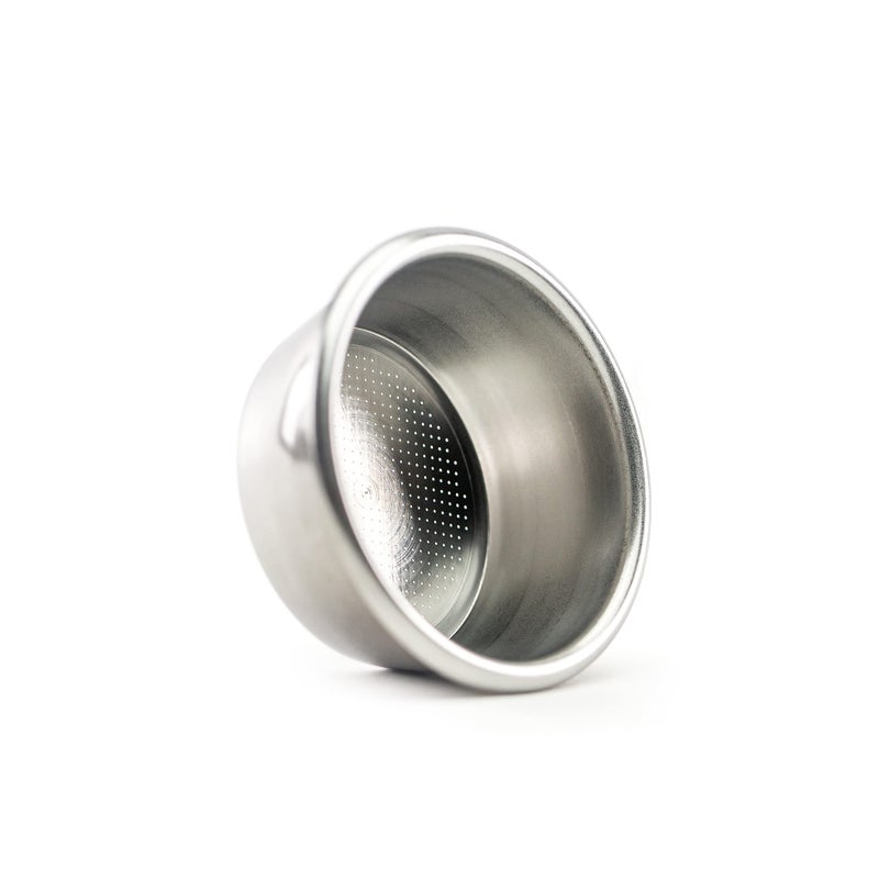 Crema Coffee Products  54mm Filter Basket  Double Shot  Stainless Steel Double Shot