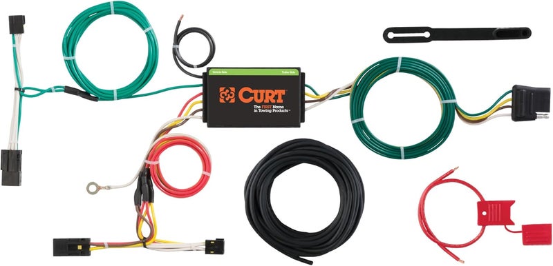 CURT 56257 Vehicle-Side Custom 4-Pin Trailer Wiring Harness for Chevrolet Captiva Sport - Image 1