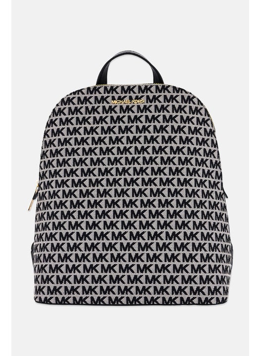 Women Monogram Backpack 31,5 H x 24 L x 11,5 W cm, Black