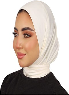 Fatah Kuwaiti Bonnet- anti-rust Pins - Light Beige 
