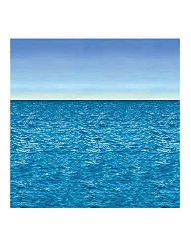 Beistle Ocean Sky Backdrop Party Accessory 1 Count 1Pkg - Image 1