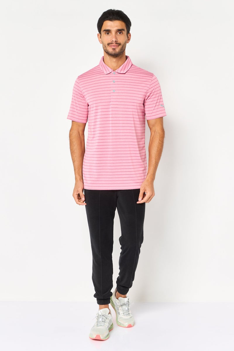 PUMA Men Sportswear Fit Short Sleeve Outdoor Polo Shirt, Multicolor - Image 2