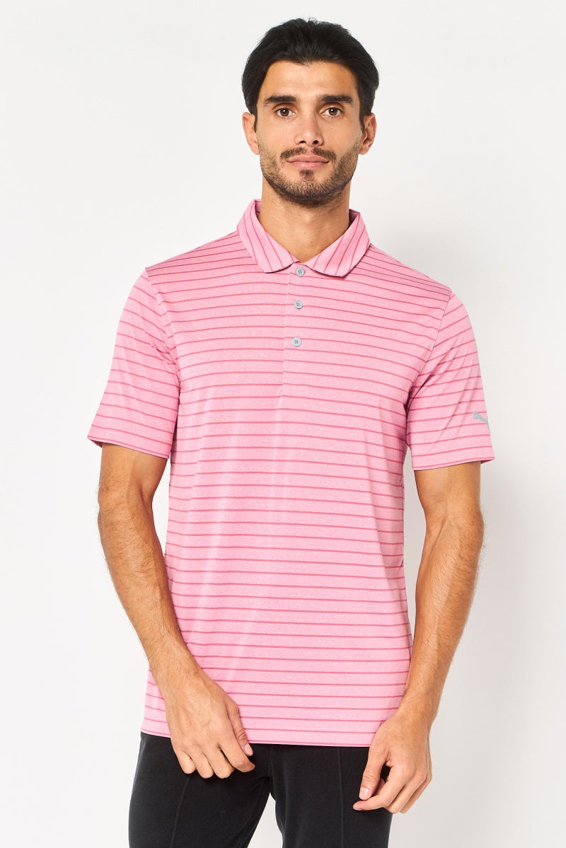 PUMA Men Sportswear Fit Short Sleeve Outdoor Polo Shirt, Multicolor - Image 1