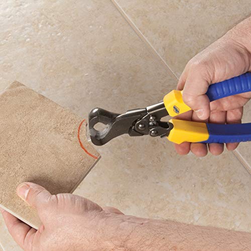 ROBERTS/Q.E.P. CO., 32035Q Q.E.P. Co. Inc. Compound Tile Nipper, Blue/Yellow, 2.5 Inches - Image 2