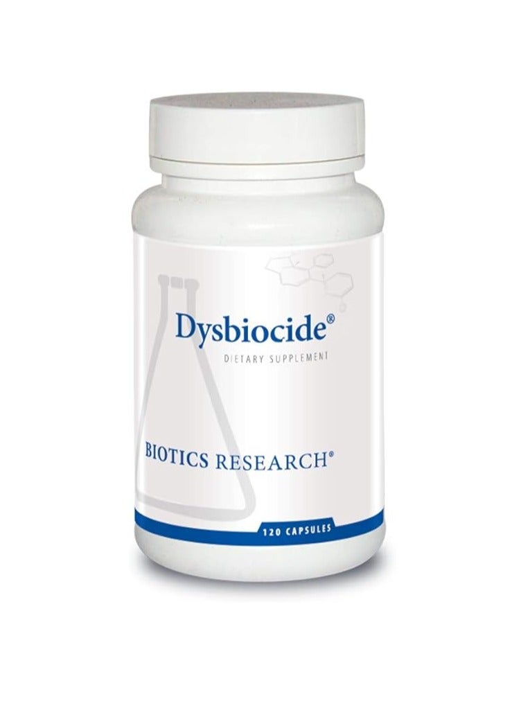 بيوتيكس ريسيرش مكمل صحة الجهاز الهضمي ديسبيوسيد يدعم ميكروبيوم الأمعاء المتوازن، 120 كبسولة