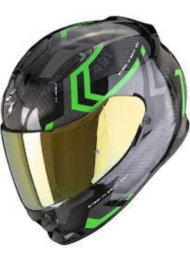 SCORPION - EXO-491 SPIN Black-Green XL - Image 1