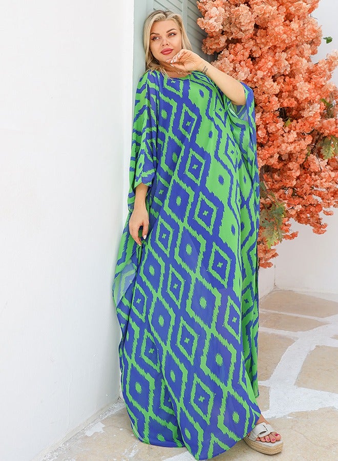 Chiffon Jalabiya- Printed