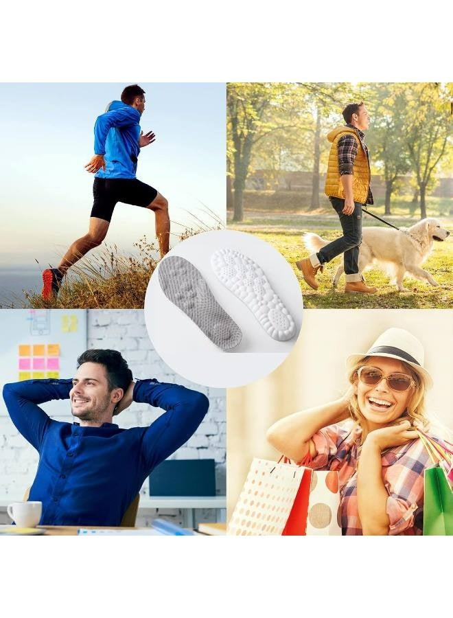 3 Pairs Super Soft Comfort Insoles, Trim to Fit Steppers Insoles with Arch Support for Foot Pain Relief and Fatigue Reduction - Image 5