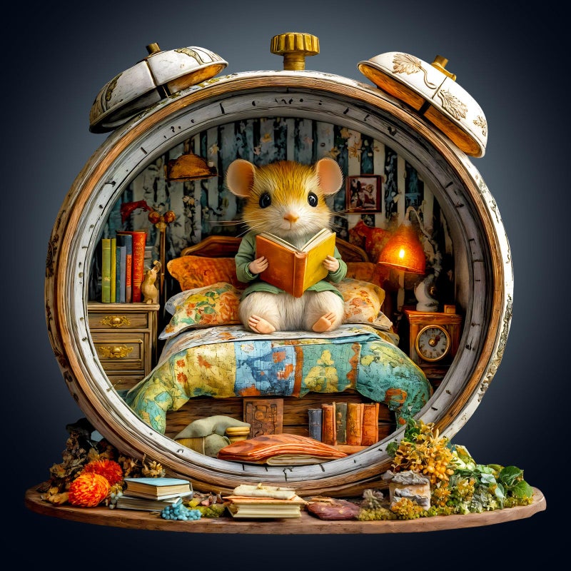 WOODBESTS Wooden Puzzles for Adults255 Pieces134 129in Alarm Clock Mouse Wood Puzzles AdultUnique Shape Wooden Jigsaw Puzzles with Wooden Storage BoxPersonalized Gifts for Puzzle Lovers - Image 3