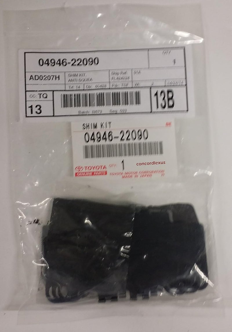 04946-22090, Disc Brake Pad Shim
