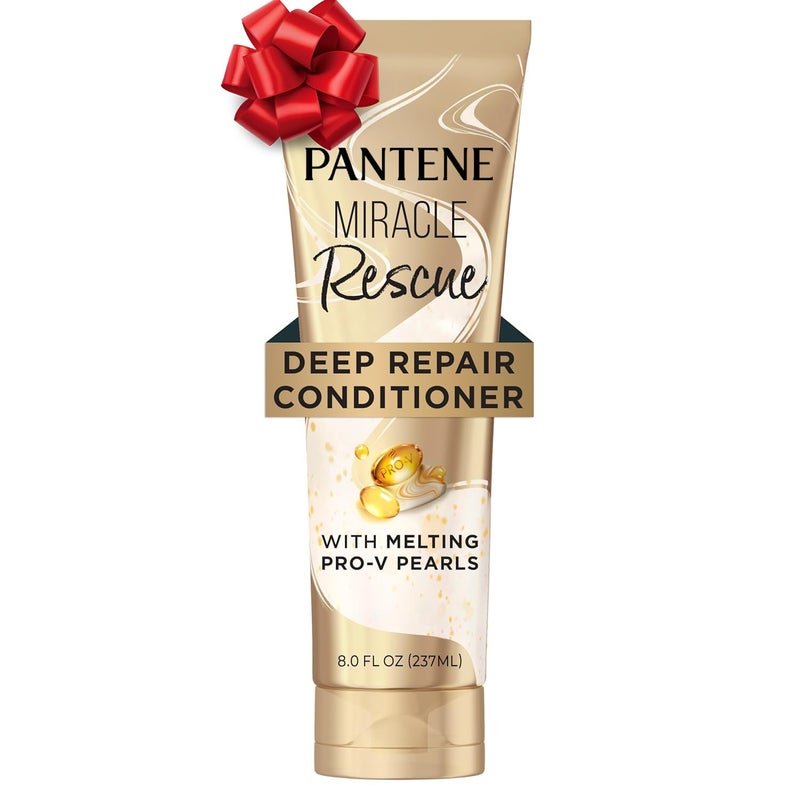 Pantene بلسم بانتين المعجزة العميق - لؤلؤات برو-في الذائبة للشعر الجاف أو التالف أو المعالج بالألوان، ينعّم ويصلح، 8.0 أونصة - Image 1