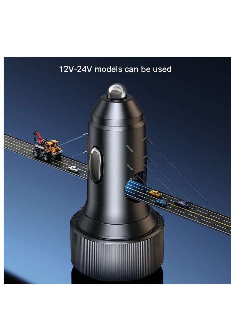 Yesido Y50 Super Fast Charging USB 3.0 USB-C Dual Car Charger - Image 5