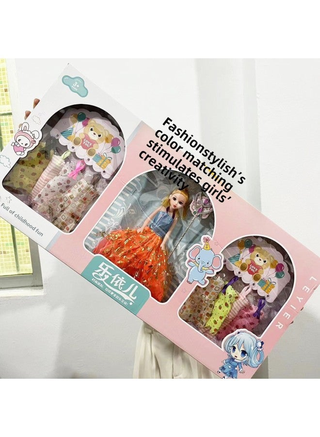 29 Yuan Model Boutique Children's Toys Business Stalls Night Market Stalls Training Institutions Educational Toys Supply Wholesale-Color:LYE-034 60cm Dress Up Doll  - Image 1