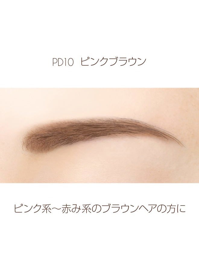 EXCEL Powder & Pencil Eyebrow PD10 Pink Brown - Image 3