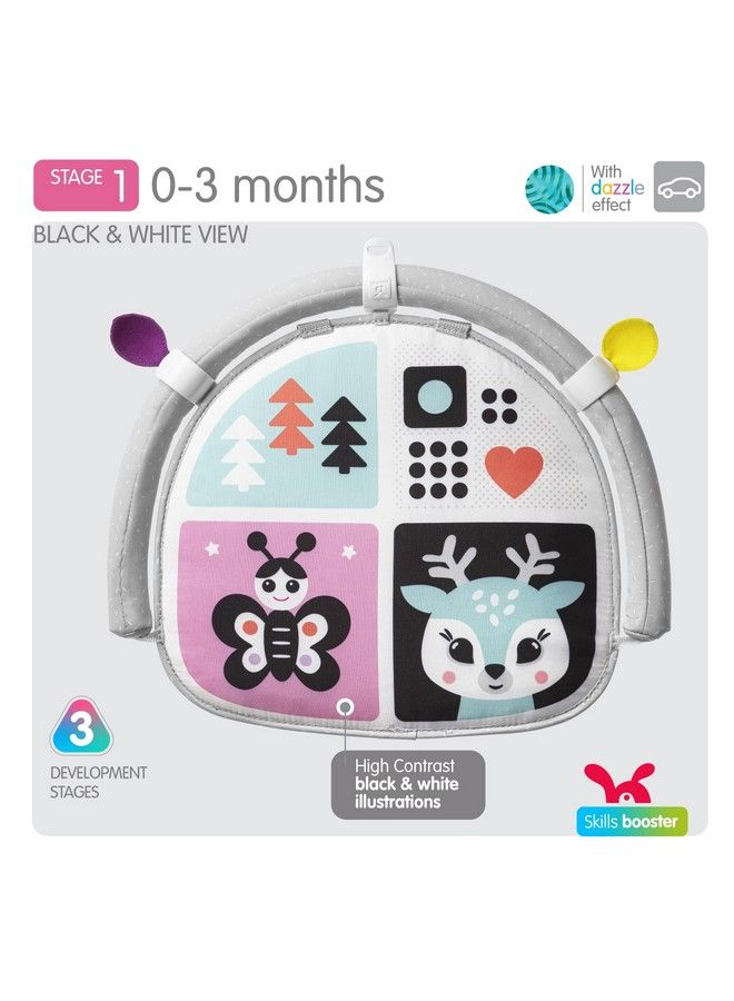 BenBat Car Seat Toys For Babies Double Sided Rear Facing Carseat Toy With Baby Mirror For Infants Girls And Boys 0 18 Months Pink - Image 3