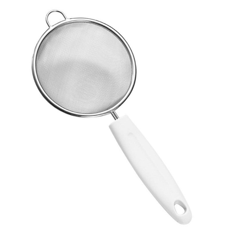 Stainless Steel Skimmer 100x40x0.3cm 304 Non-Rusting Construction - Multi Functional Design Fine Mesh Skimmer Spoon for Home Kitchen Cooking Tasks - Image 2