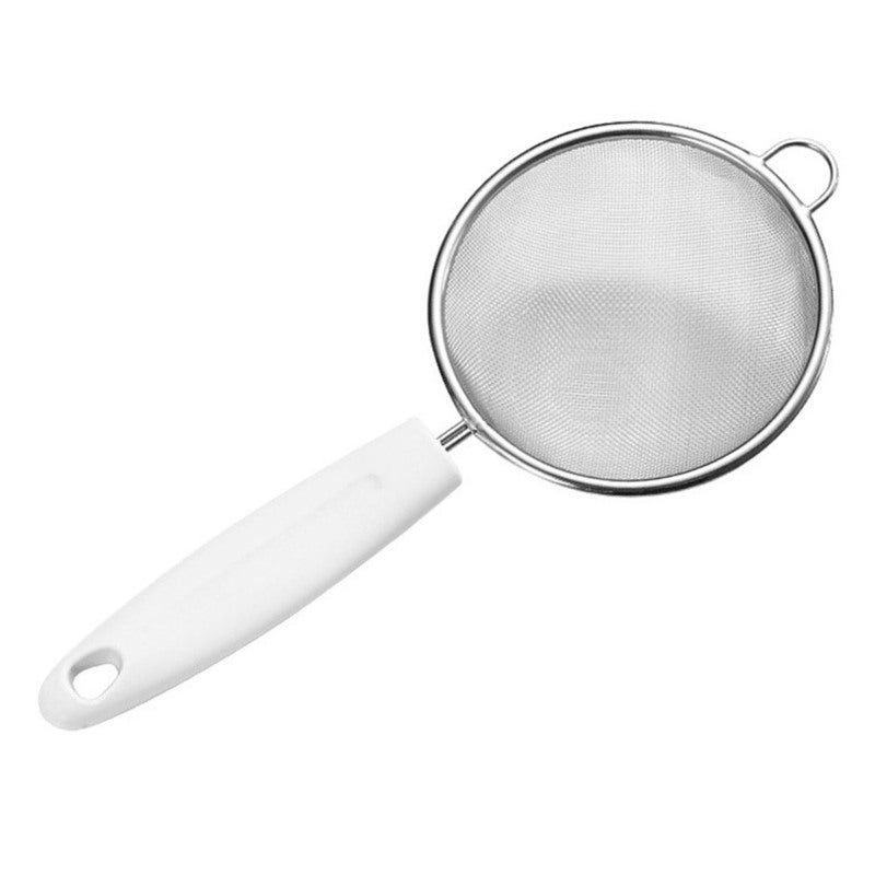 Stainless Steel Skimmer 100x40x0.3cm 304 Non-Rusting Construction - Multi Functional Design Fine Mesh Skimmer Spoon for Home Kitchen Cooking Tasks - Image 3
