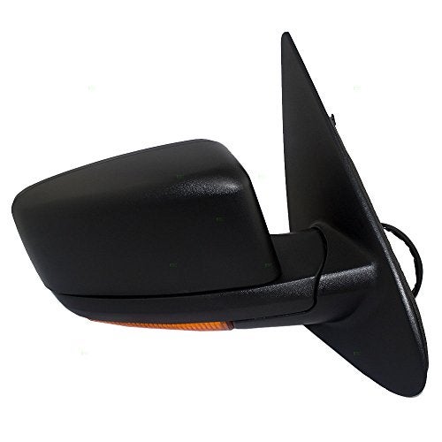 Brock Passengers Power Side View Mirror Heated Signal Puddle Lamp Replacement for 2003 2004 2005 2006 Expedition - Image 2