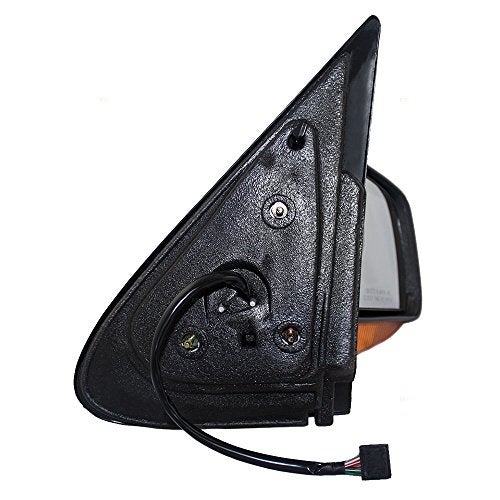 Brock Passengers Power Side View Mirror Heated Signal Puddle Lamp Replacement for 2003 2004 2005 2006 Expedition - Image 3