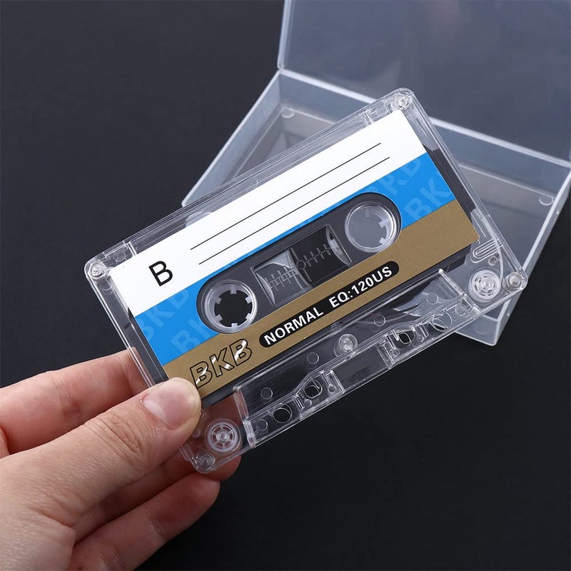 Kopida 10Pcs Blank Cassette Tape 60 Mins Blank Tape Magnetic Audio Tape Recording Player for Speech Music Recording Standard Cassette - Image 3
