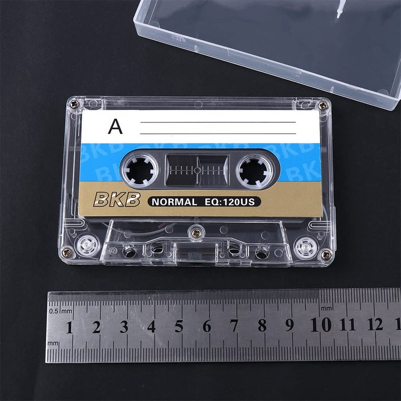 Kopida 10Pcs Blank Cassette Tape 60 Mins Blank Tape Magnetic Audio Tape Recording Player for Speech Music Recording Standard Cassette - Image 2