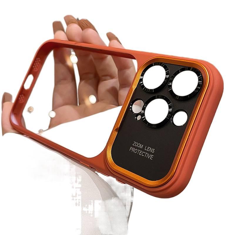 Protective Case | Drop Protection | Shockproof Cover for iPhone 14 / 14 Plus / 14 Pro / 14 Pro Max | Star Orange | Acrylic | Anti-Fingerprint - Image 1