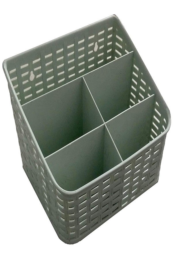 Vichaxan Office Divider Holder 5 Sections Plastic Storage Basket/Compact Basket/for Kitchen, Bathrooms, Office Multi Purpose Use(Multicolor) - Image 2