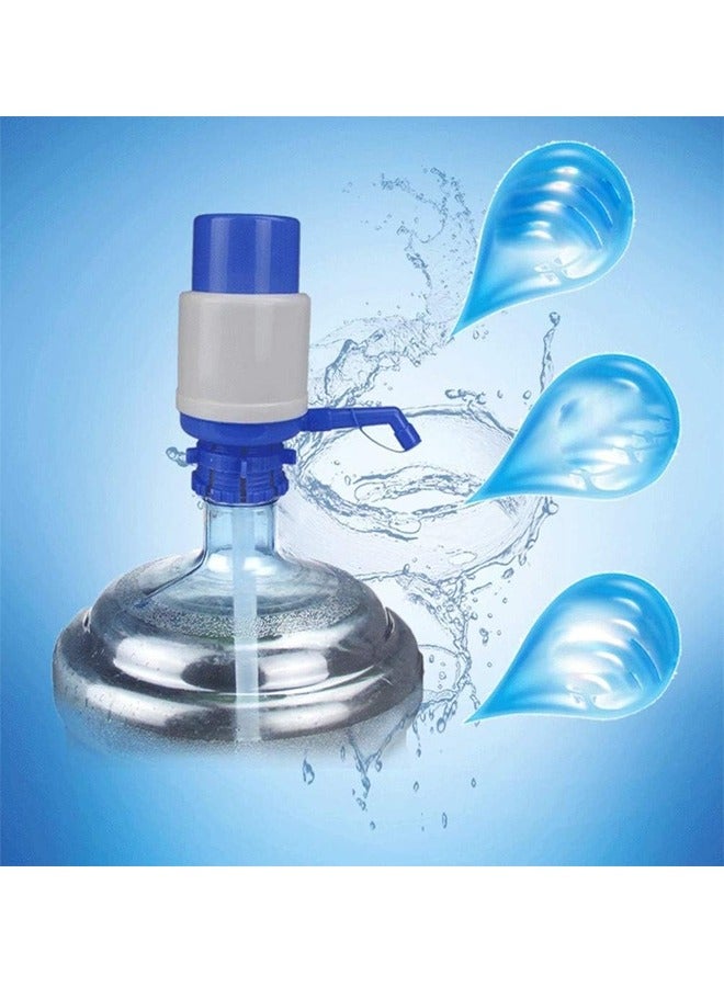ATM Manual Water Bottle Pump, Easy Drinking Water Pump, Easy Portable Manual Hand Press Dispenser Water Pump - Image 2