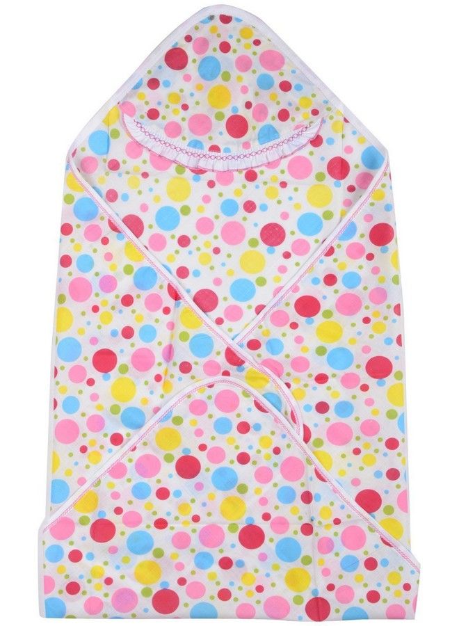FARETO Combo Of 3 Baby Summer Cotton Cloth Blanket With Wrapper(Multi)(28*31Inchs) - Image 3